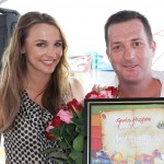 Natalie Gruzlewski with Gavin Hughes