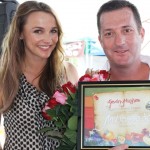 Natalie Gruzlewski with Gavin Hughes