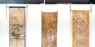 Exhibition open! Backyard Mix, Honey for the bees by Emily Imeson